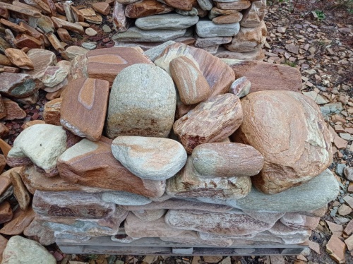 Златолит жёлтый, жёлто-зелёный глыбки и валуны для ланшафтного дизайна купить в Республике Крым