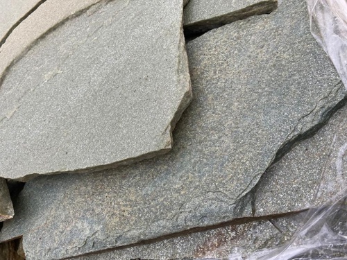 Плитняк златолит зелёный для цоколя, отмостки купить в Республике Крым