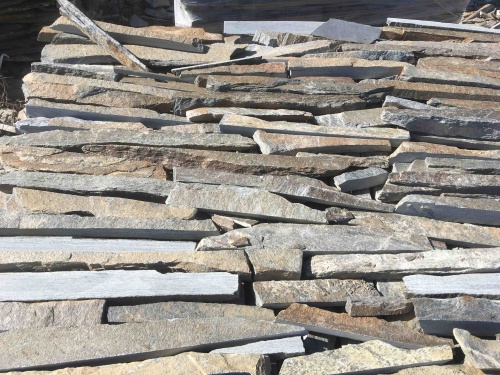 Горбушка златолит мультиколор для облицовки купить в Республике Крым