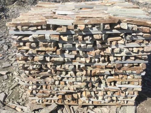 Горбушка златолит золотистый для облицовки купить в Республике Крым