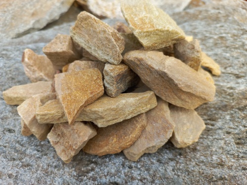 Златолит жёлтый декоративная каменная крошка купить в Республике Крым