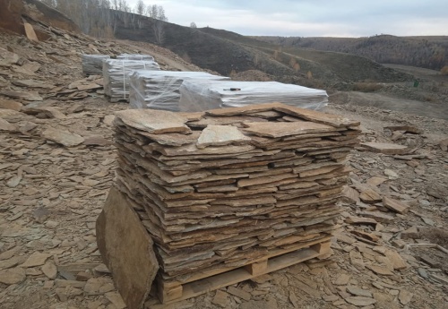 Плитняк кора дерева для цоколя, отмостки купить в Республике Крым