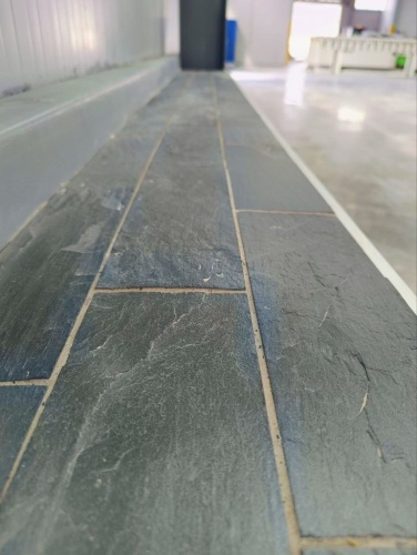 Плитка чёрная из натурального камня фасадная 30 см * 5 см, толщина 7 мм -30 мм купить в Республике Крым