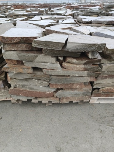 Плитняк песчаник серо-зелёный для мощения 60-65 мм купить в Республике Крым